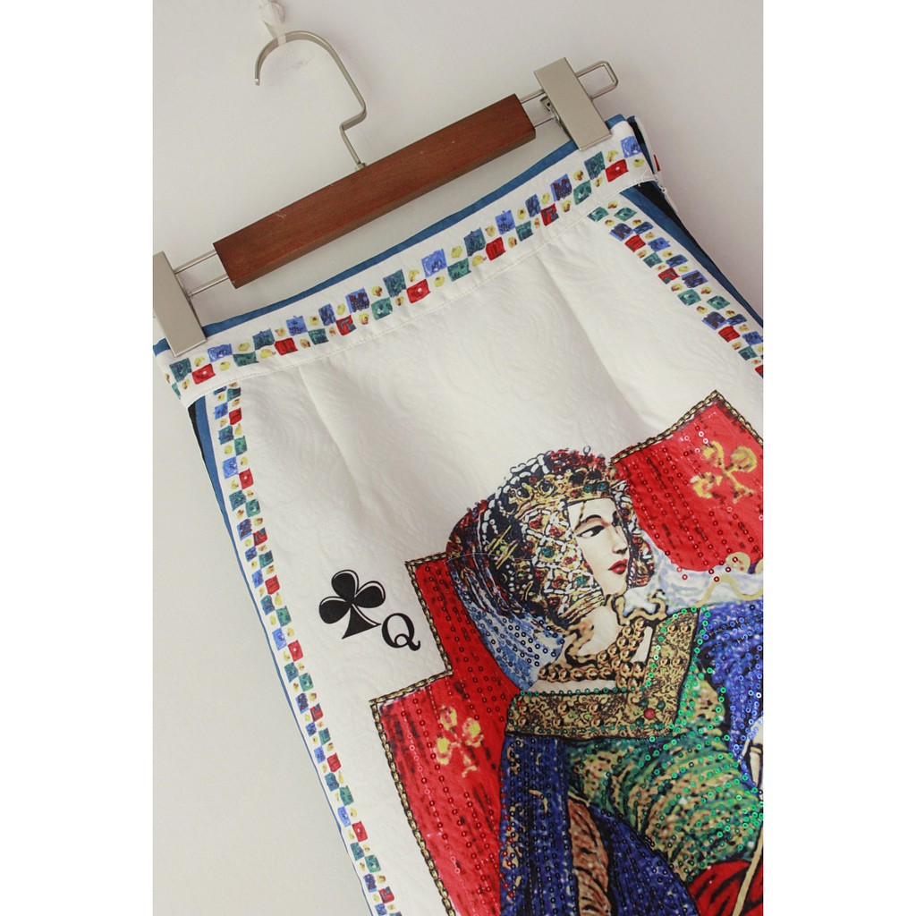 Chân Váy Thêu Hoa Văn POKERANGEL ZHANGZI + Áo DILIREBA - MUOJ | BigBuy360 - bigbuy360.vn