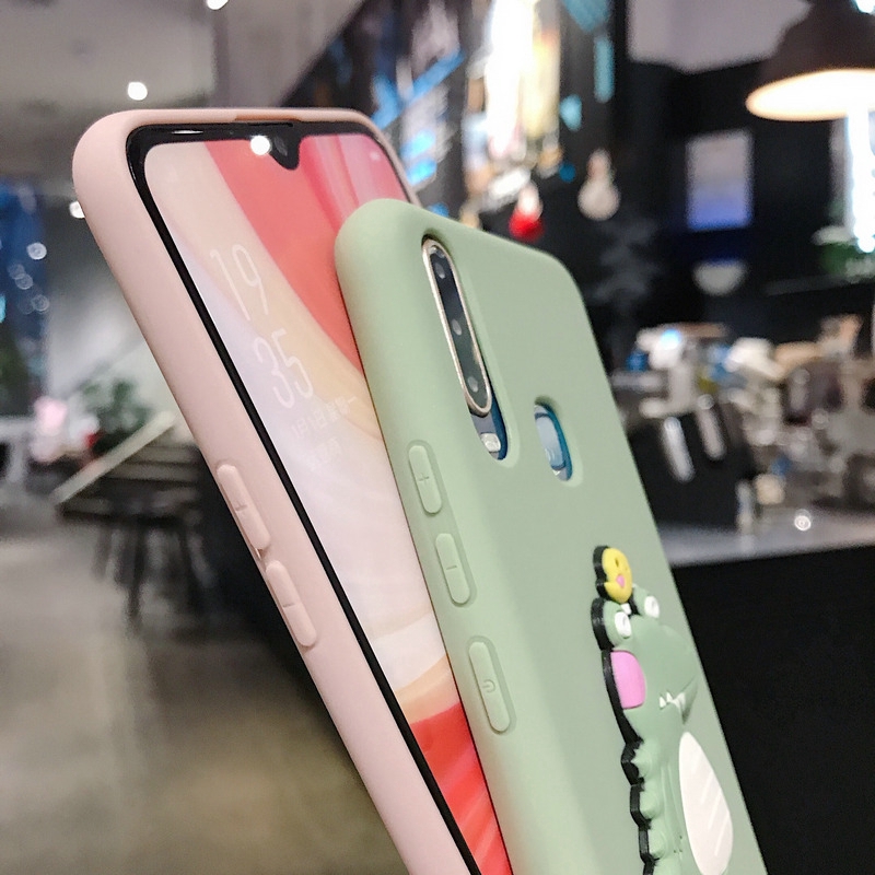 Ốp điện thoại TPU mềm hình động vật dễ thương cho Samsung S20 Ultra S10 S10e S8 S9 Plus Note 8 9 10+ | BigBuy360 - bigbuy360.vn