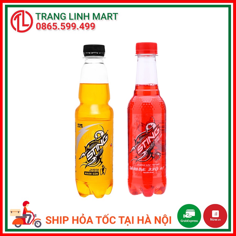 Nước tăng lực STING vàng/ đỏ chai 330ml
