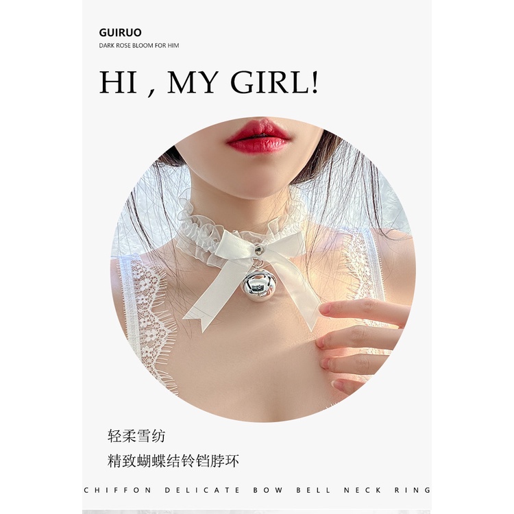 Vòng Cổ Mèo Kèm Chuông P21 [CWEAR.SEXY_ĐỒ NGỦ &amp; NỘI Y CAO CẤP]