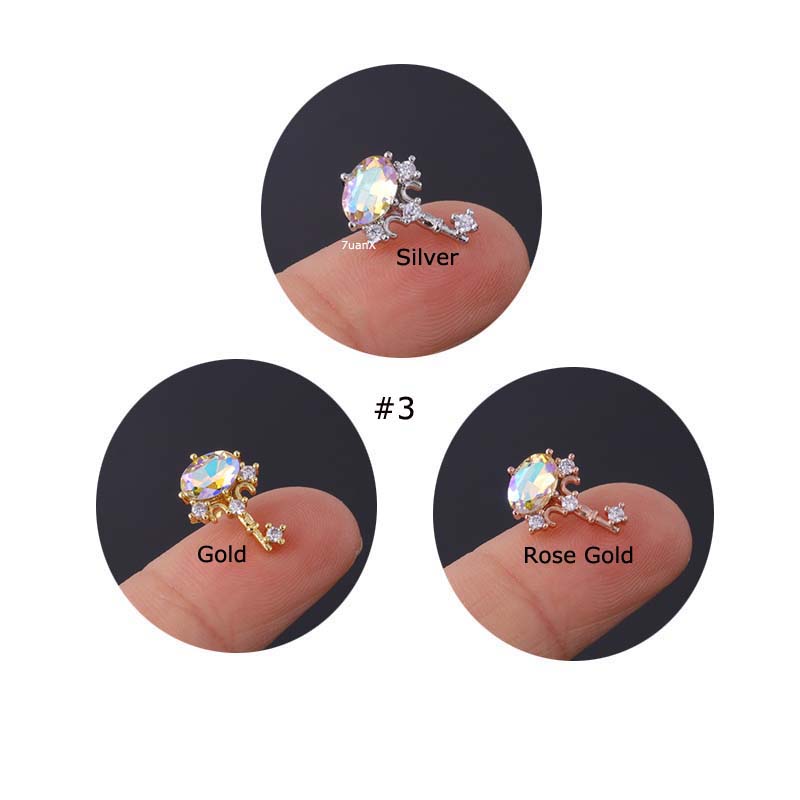 Khuyên Tai Bằng Thép Không Gỉ 20gauge Chất Lượng Cao