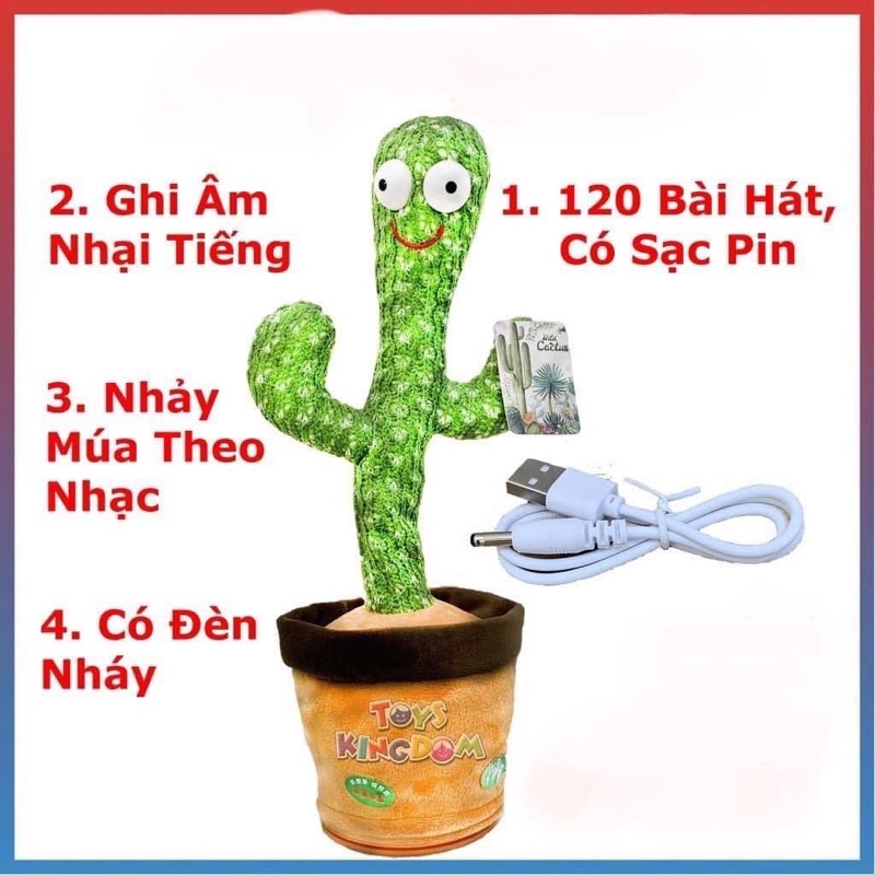 Xương rồng biết nhại, biết nhảy múa 120 bài