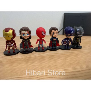 Mô hình nhân vật siêu anh hùng Avenger Và DC Loại II