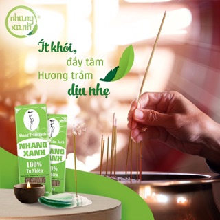 Nhang Trầm Sạch - Nhang Xanh 500gr