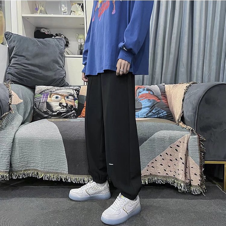 Quần Jogger Màu Trơn quần baggy nam Phong Cách Hàn Quốc quần thể thao nam dài Thời Trang quần tây nam