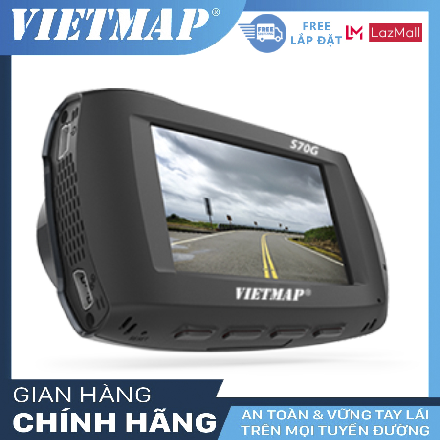 VIETMAP PAPAGO GOSAFE S70G + Mini VietMap - Camera Hành Trình Ô tô + Cảnh Báo Giao Thông - Lệch làn VM-PAPAGO | WebRaoVat - webraovat.net.vn