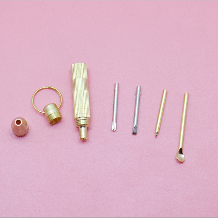 [Tổng Kho Sỉ] Móc Chìa Khóa X9 - 4 Đầu (Vít, Lấy Ráy Tai, Nặn Mụn)