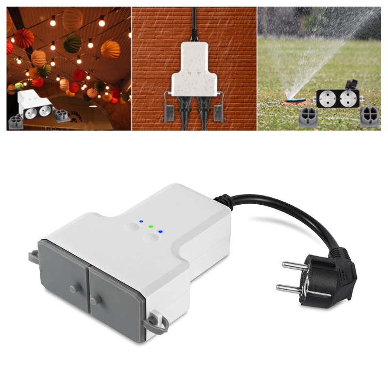 Ổ Cắm Điện Thông Minh Kết Nối WiFi Sử Dụng Ngoài Trời