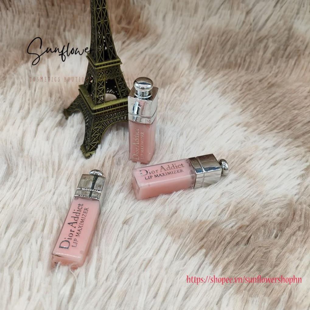 Son Dưỡng Môi Dior Addict Lip Maximizer Mini 2ml môi hồng mềm mại