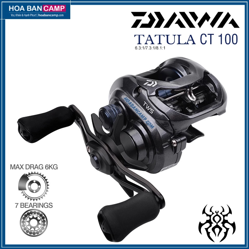 Máy Câu Ngang Daiwa 20 TATULA CT