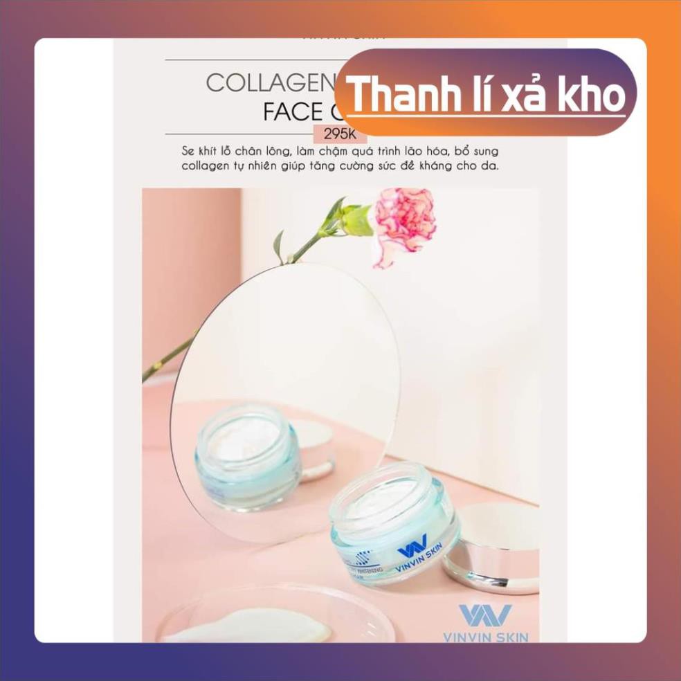 KEM FACE DƯỠNG TRẮNG PHỤC HỒI HƯ TỔN - COLLAGEN WHITENING FACE CREAM