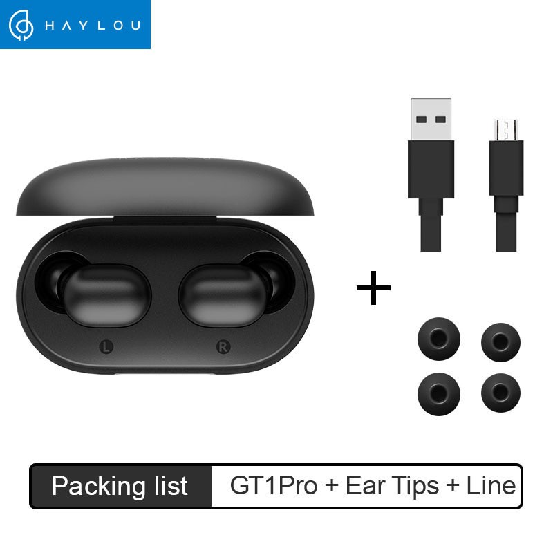 Tai nghe Bluetooth Xiaomi -Haylou GT1 PRO bluetooth 5.0 , chống nước ipx5, phím cảm ứng