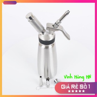 Bình xịt kem tươi mosa inox dung tích 1l
