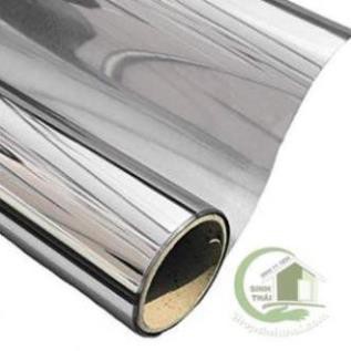 Giấy dán kính một chiều chống nhìn cho cửa - giấy decal dán kính phản quang - khổ 1m có sẵn keo