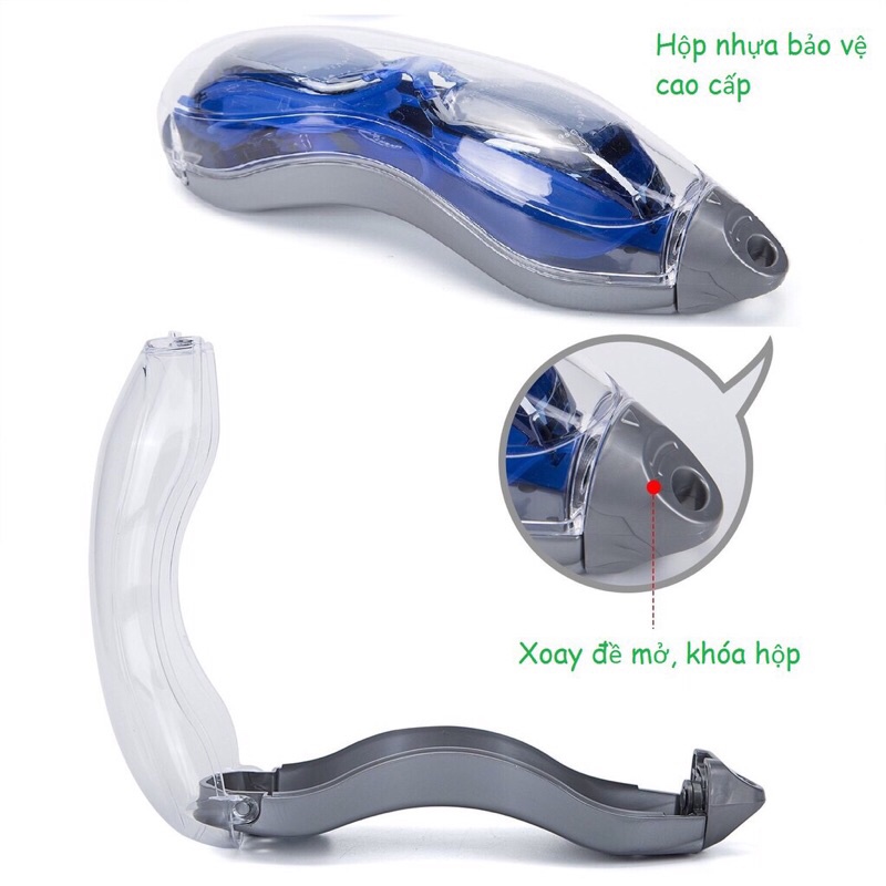 Kính bơi mắt trong người lớn cho nam, nữ