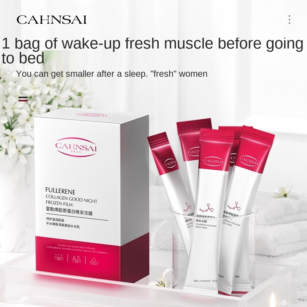[Hàng mới về] Mặt Nạ Collagen Dưỡng Ẩm Làm Săn Chắc Và Trắng Sáng Làn Da | BigBuy360 - bigbuy360.vn