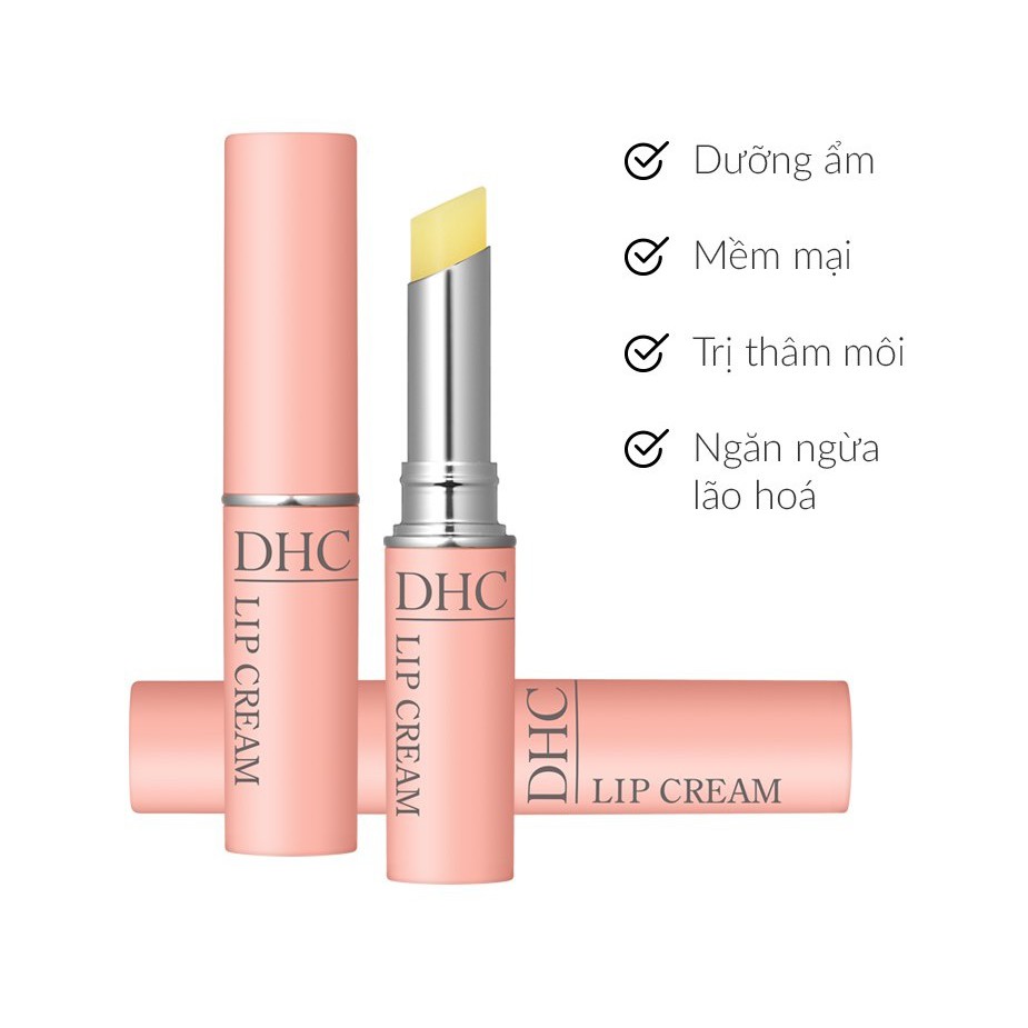 Son dưỡng DHC lip cream 1,5g TẶNG mặt nạ Sexylook (Nhập khẩu)