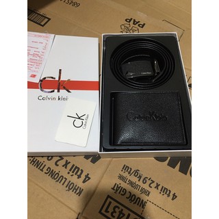 Set Đôi Thắt Lưng Kèm Ví Nam Fullbox