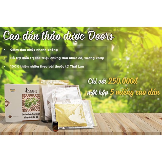 Cao dán Thảo Dược Đông Y