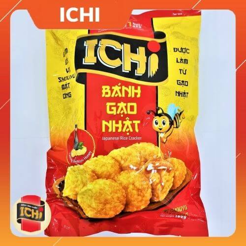 Bánh Gạo Nhật Ichi gói 180g