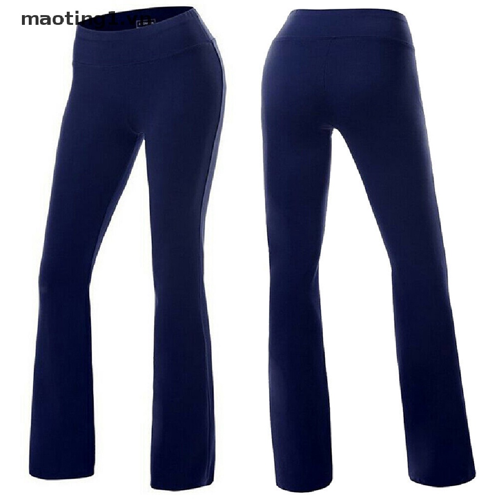 [MT1] Quần legging ống loe tập thể thao/yoga/chạy bộ cho nữ | BigBuy360 - bigbuy360.vn
