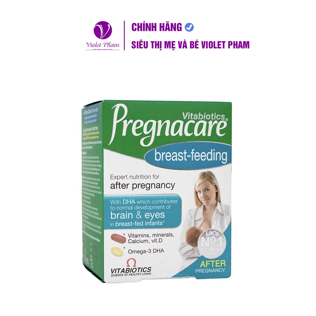 Vitamin tổng hợp sau sinh Pregnacare Breast-feeding 84v