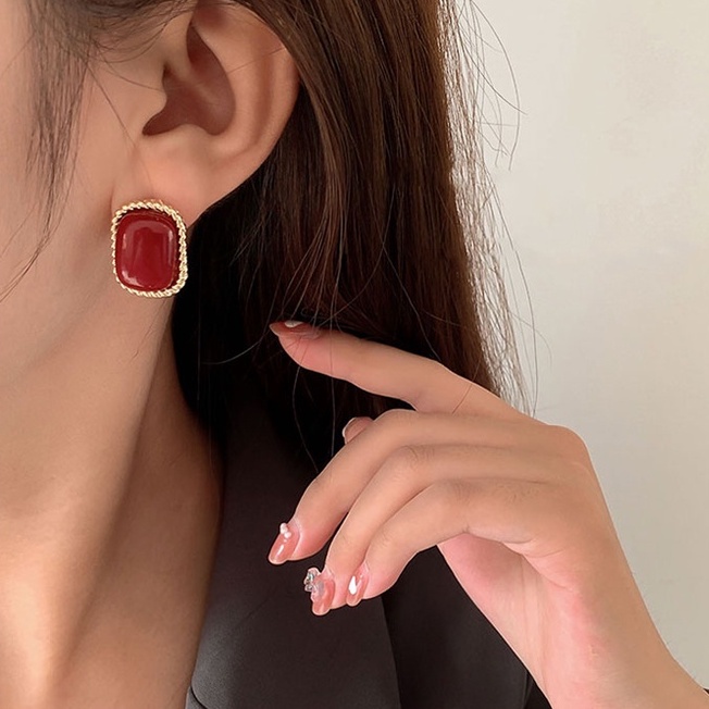 Khuyên Kẹp Tai Đính Hạt Ngọc Trai Phong Cách Hàn Quốc Cổ Điển Thời Trang Mới 2023