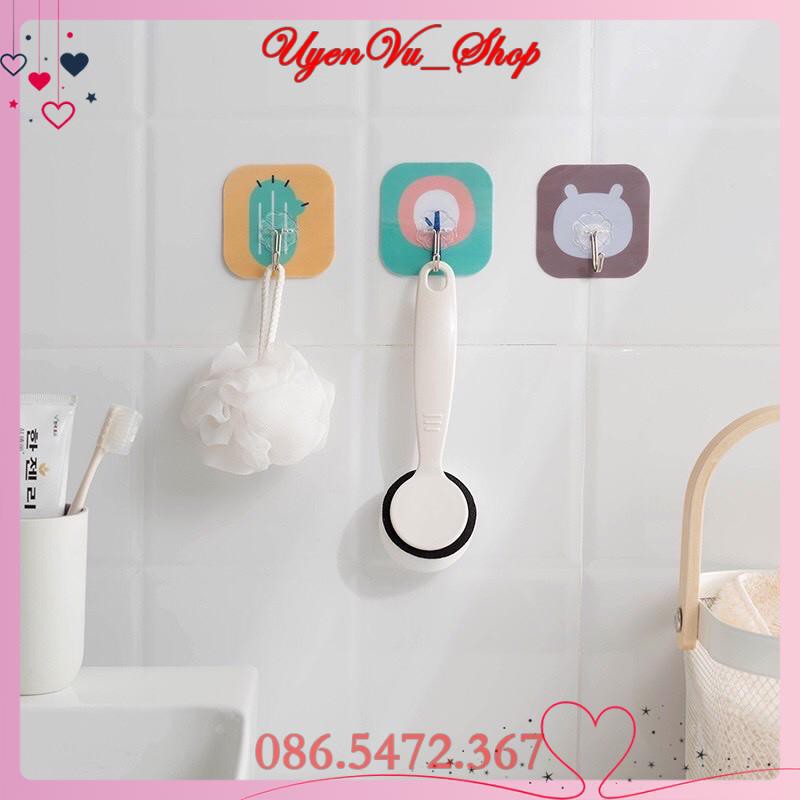 Móc Dán Tường Đa Năng chịu Lực tốt hình dễ thương (móc dán tường cute) [Siêu Sale] [Ảnh thật] [Chính hãng]