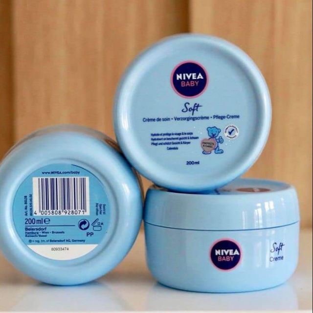 Hàng Đức Kem dưỡng da Nivea Baby solf creme