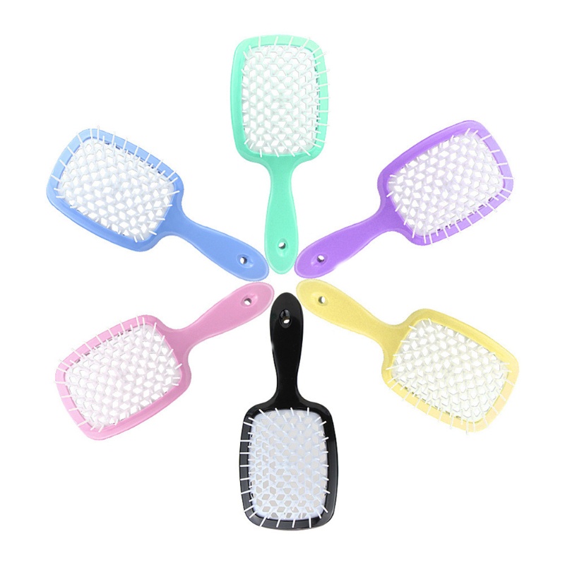 Lược Chải Tóc Mát Xa Da Đầu Răng Thưa Tiện Dụng Cho Nữ YOUYO