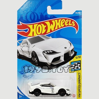 Xe mô hình 1:64 hot wheels basic 2021 hw speed graphics - 20 toyota gr supra grx20