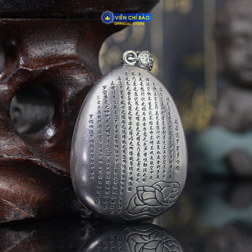 Mặt dây chuyền bạc nam phật bản mệnh chất liệu bạc Thái 925 thời trang phụ kiện trang sức Viễn Chí Bảo M100329 M100327