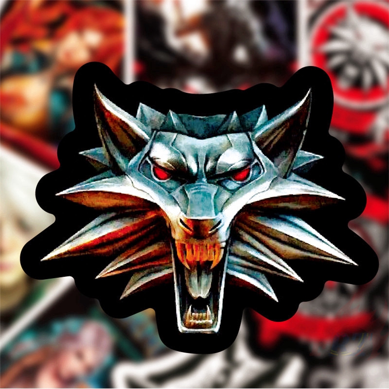 ❉ The Witcher Series 01 Stickers ❉ 50Pcs/Set Games DIY Fashion Waterproof Luggage Laptop Skateboard Doodle Stickers