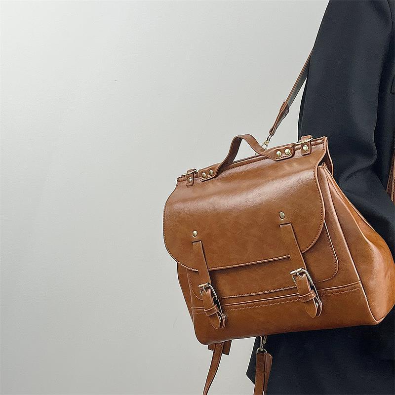 Túi Xách Da Bóng Phong Cách Retro Thời Trang Cao Cấp Cho Nữ