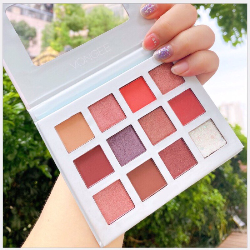 Bảng phấn mắt 12 ô VONGEE búp bê | BigBuy360 - bigbuy360.vn