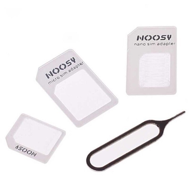 Bộ chuyển đổi khay Sim Nano Sim Adapter 4in1