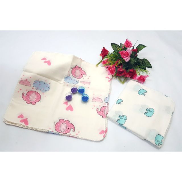 10 Khăn sữa xuất nhật in hình cho bé