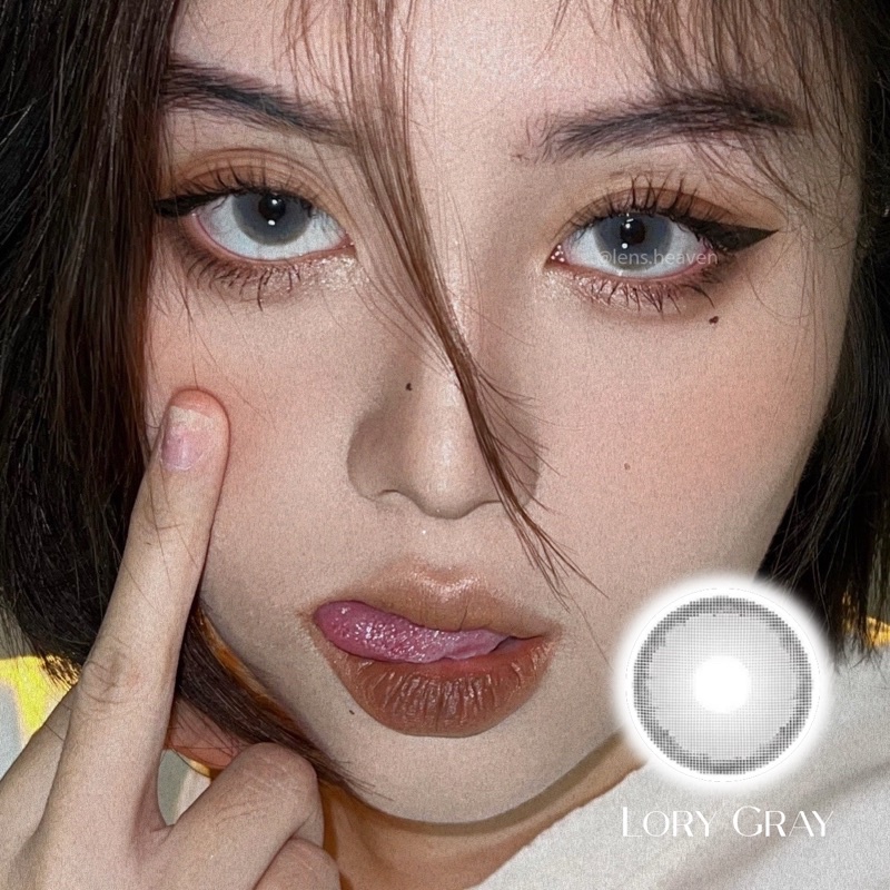 Kính áp tròng màu Xám tự nhiên Classic - Lory Gray by Lens Heaven