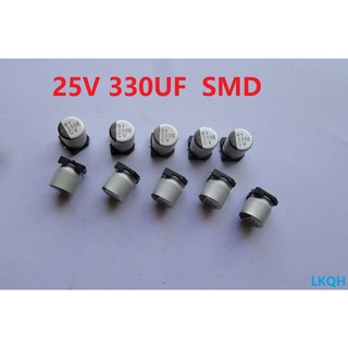 Tụ nhôm 25v 330uf tụ dán smd 25v 330uf