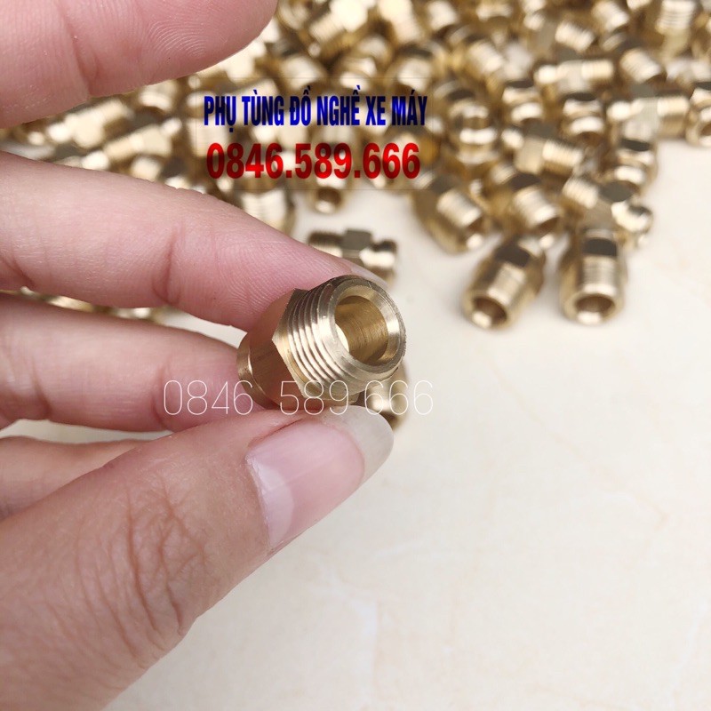 Ốc Le Gió Bằng Đồng Dùng Cho Xe Sirius, Jupiter...