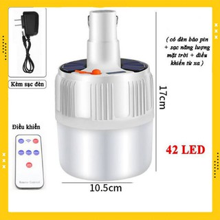 BÓNG ĐÈN TÍCH ĐIỆN NĂNG LƯỢNG MẶT TRỜI VÀ CÓ CỔNG SẠC USB CÓ ĐIỀU KHIỂN TỪ XA 5 CHẾ ĐỘ SÁNG