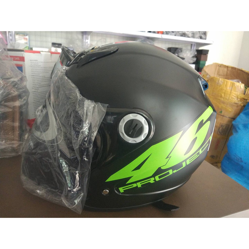 Nón bảo hiểm Napoli bọ cạp tem 46