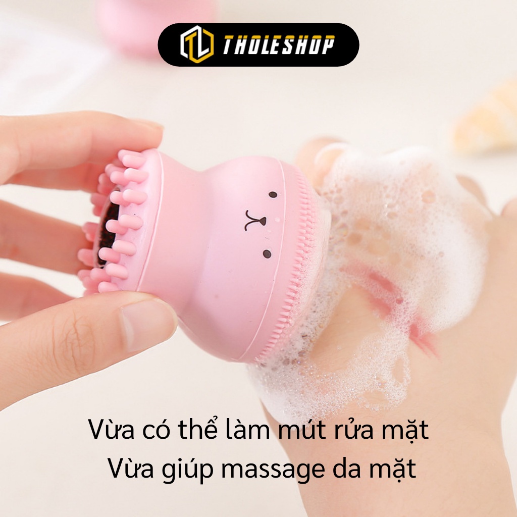 Cọ rửa mặt - Cọ Massage Kiểu Dáng Bạch Tuộc Độc Đáo Sạch Siêu Tiện Lợi 3390