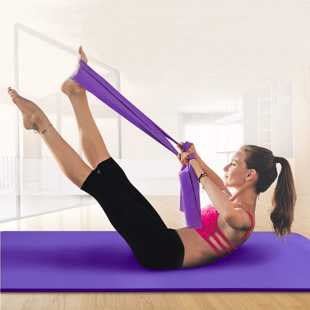 Dây Đàn Hồi Kháng Lực - Thun Tập Gym - Yoga QUEEN YOGA Cao Su Đàn Hồi 1,5m