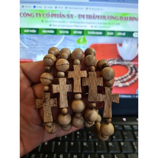 Vòng Tay Trầm Hương Mix Thánh Giá