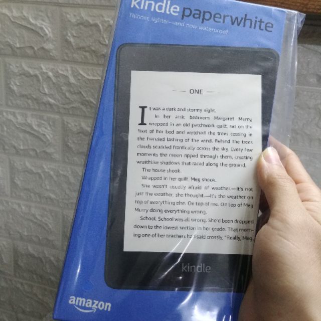 Máy đọc sách Kindle PaperWhite Gen 4 bản 8gb nhập Mỹ