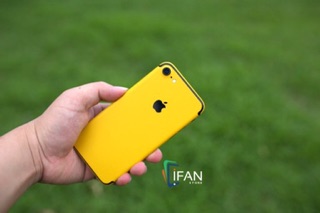 Skin Dán Iphone Màu Vàng