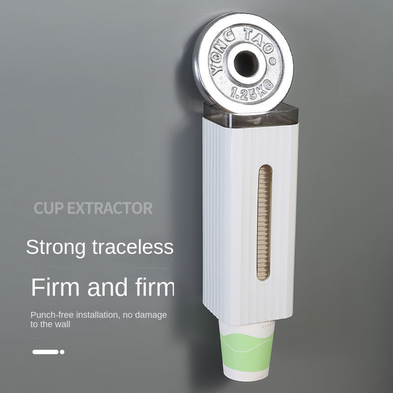 Giá Đỡ Cốc Giấy Dùng Một Lần Tự Động Không Cần Đục Lỗ