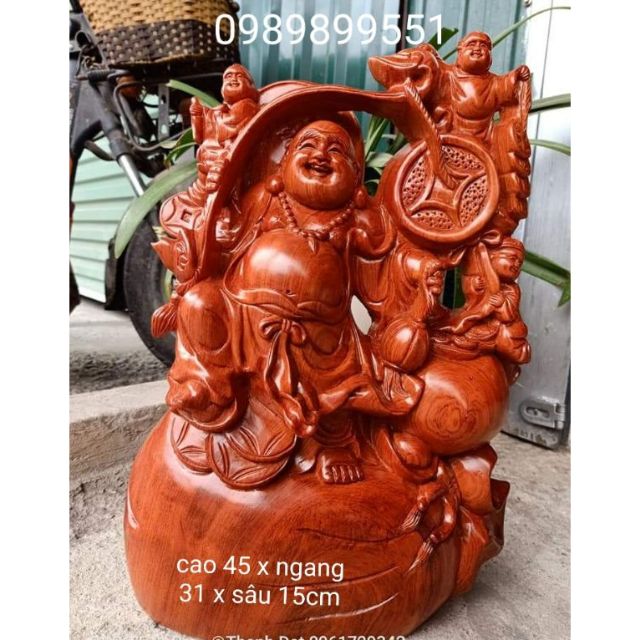 Tượng phật ông di lặc cao 45cm