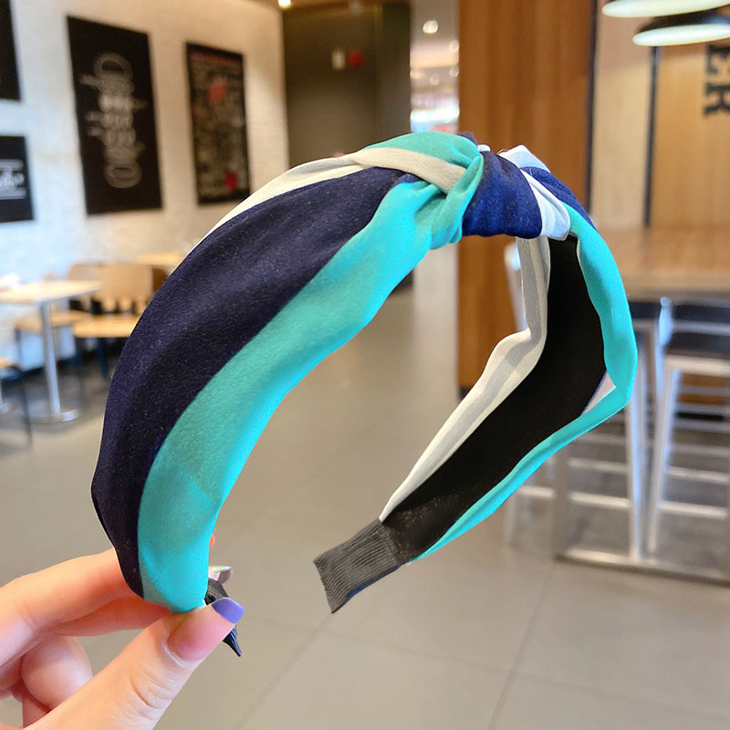 Băng đô vải cài tóc họa tiết chấm bi xinh xắn